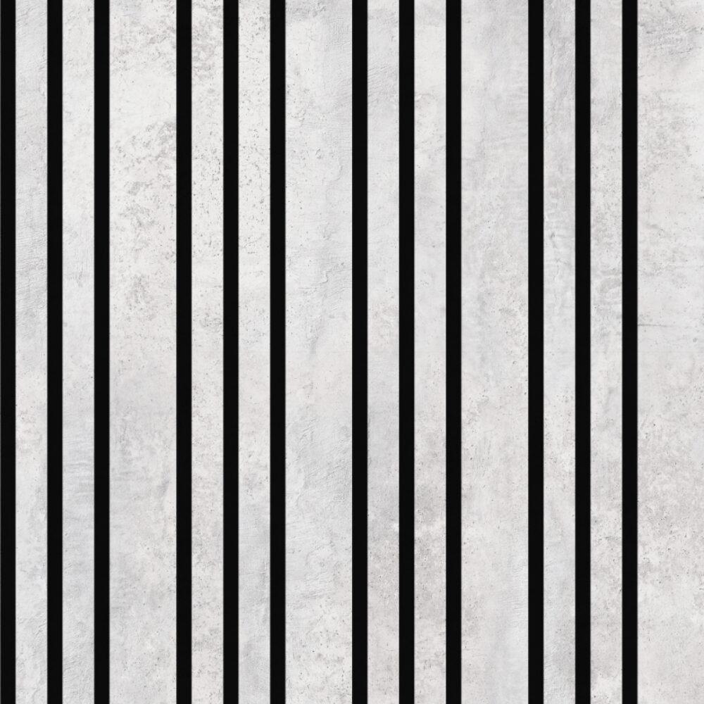 Surface grise rayée de lignes noires.